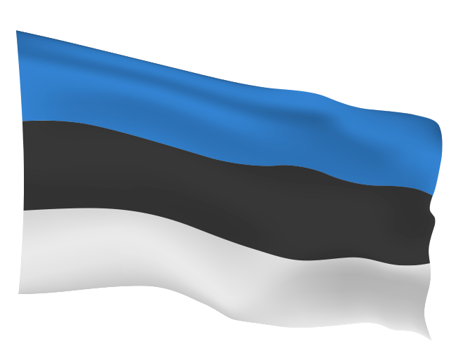 Estonia Flag Scalable | Cheap Vector Art